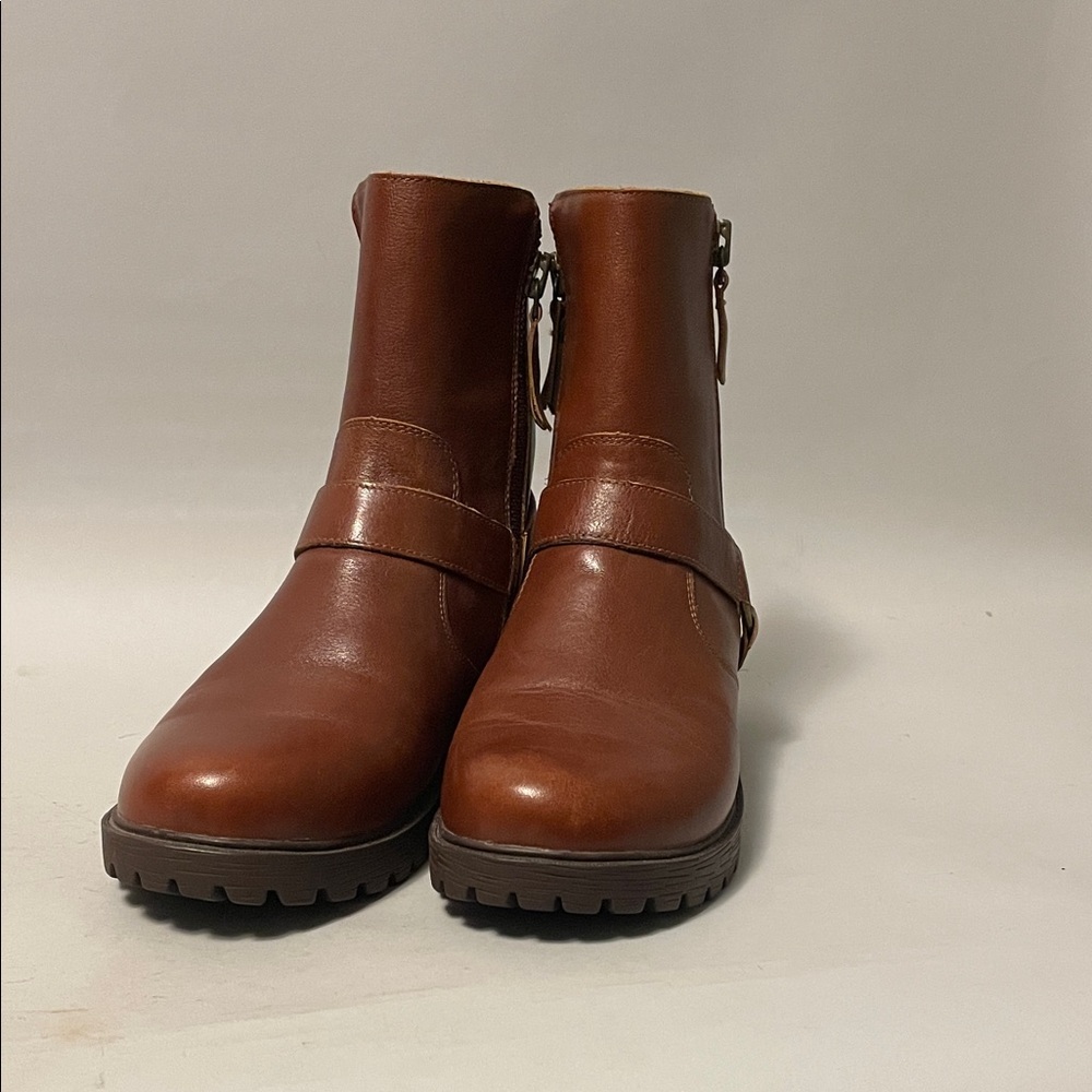 Alegria Brown Ankle Boots
